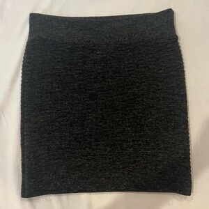 Cherry K USA ribbed knit bodycon mini pencil skirt